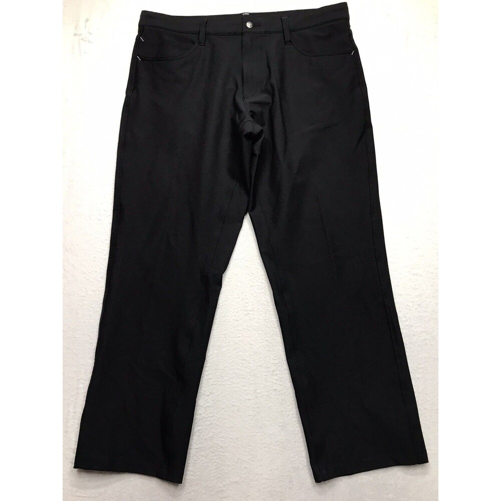 FOOTJOY Performance 5 Pocket Golf Pant Men 36x30 Black Athletic Fit Stretch